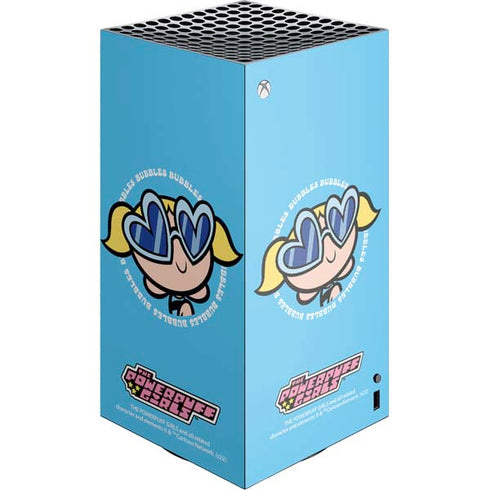 Cartoon Network Powerpuff Girls Bubbles XBox Series X Digital Edition Console Skin
